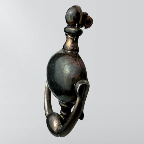 Antique 1930s Kaywin Nov NY Door Knocker Brooch Pin - Picture 2 of 4